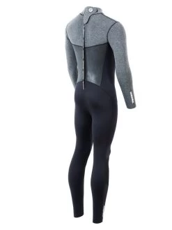 Two Bare Feet Thunderclap Pro 5/4mm Mens Winter Wetsuit (Black / Delta Grey) -Surfline Shop mens thunderclap pro 4.3 grey 6 1