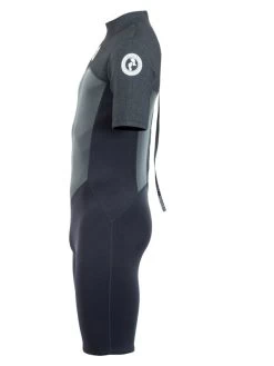 Two Bare Feet Thunderclap Pro 3/2mm Mens Shorty Wetsuit (Black/Dark Grey) 12 Two Bare Feet Thunderclap Pro 3/2mm Mens Shorty Wetsuit (Black/Dark Grey) -Surfline Shop mens thunderclap pro shorty dark grey 3
