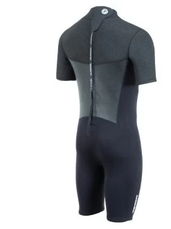 Two Bare Feet Thunderclap Pro 3/2mm Mens Shorty Wetsuit (Black/Dark Grey) 15 Two Bare Feet Thunderclap Pro 3/2mm Mens Shorty Wetsuit (Black/Dark Grey) -Surfline Shop mens thunderclap pro shorty dark grey 6