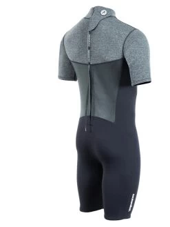 Two Bare Feet Thunderclap Pro 3/2mm Mens Shorty Wetsuit (Black/Delta Grey) 15 Two Bare Feet Thunderclap Pro 3/2mm Mens Shorty Wetsuit (Black/Delta Grey) -Surfline Shop mens thunderclap pro shorty delta 6