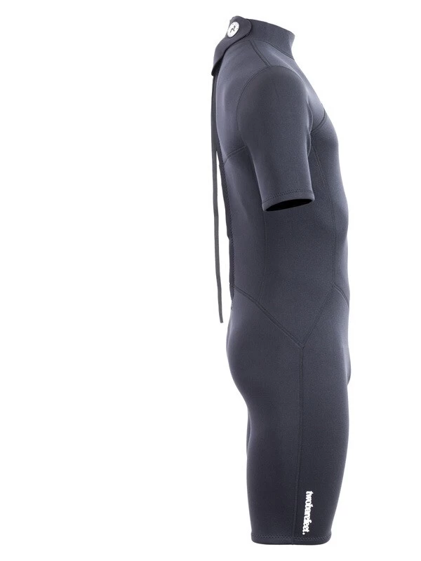 Two Bare Feet Thunderclap 2.5mm Mens Shorty Wetsuit (Black) 9 Two Bare Feet Thunderclap 2.5mm Mens Shorty Wetsuit (Black) - Image 7