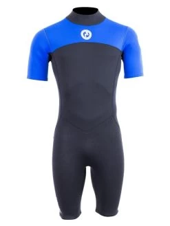 Two Bare Feet Thunderclap 2.5mm Mens Shorty Wetsuit (Blue / Black)