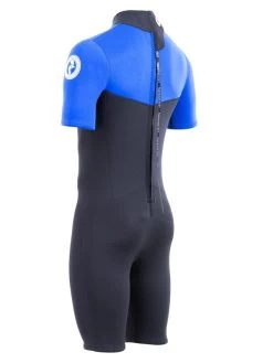 Two Bare Feet Thunderclap 2.5mm Mens Shorty Wetsuit (Blue / Black) 13 Two Bare Feet Thunderclap 2.5mm Mens Shorty Wetsuit (Blue / Black) -Surfline Shop mens thunderclap shorty blue 4