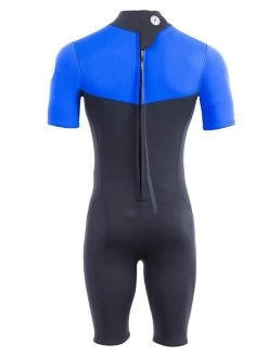 Two Bare Feet Thunderclap 2.5mm Mens Shorty Wetsuit (Blue / Black) 14 Two Bare Feet Thunderclap 2.5mm Mens Shorty Wetsuit (Blue / Black) -Surfline Shop mens thunderclap shorty blue 5