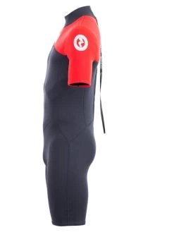 Two Bare Feet Thunderclap 2.5mm Mens Shorty Wetsuit (Red / Black) 12 Two Bare Feet Thunderclap 2.5mm Mens Shorty Wetsuit (Red / Black) -Surfline Shop mens thunderclap shorty red 3