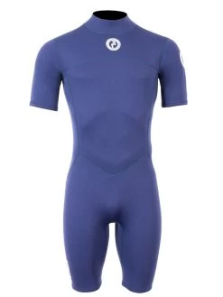 Two Bare Feet Thunderclap 2.5mm Mens Shorty Wetsuit (Navy)
