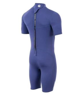 Two Bare Feet Thunderclap 2.5mm Mens Shorty Wetsuit (Navy) -Surfline Shop mens thunderclap shorty wetsuit navy 6