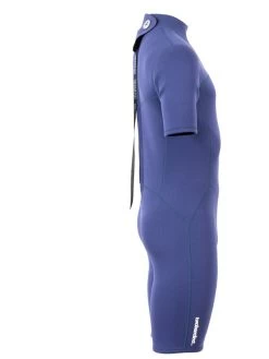 Two Bare Feet Thunderclap 2.5mm Mens Shorty Wetsuit (Navy) -Surfline Shop mens thunderclap shorty wetsuit navy 7