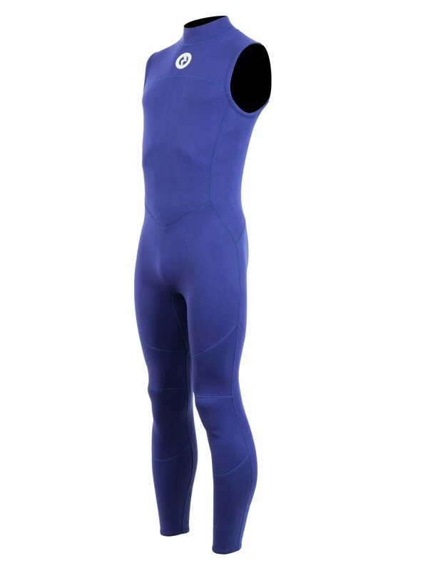 Two Bare Feet Thunderclap 2.5mm Mens Sleeveless Wetsuit (Navy) 4 Two Bare Feet Thunderclap 2.5mm Mens Sleeveless Wetsuit (Navy) - Image 2