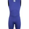Two Bare Feet Thunderclap 2.5mm Mens Sleeveless Shorty Wetsuit (Navy)