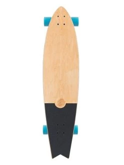Two Bare Feet "Palma" 40in Surfskate Complete Skateboard Complete (Blue Wheels) -Surfline Shop palma blue 3 1