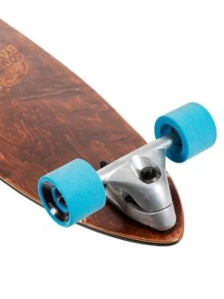 Two Bare Feet "Palma" 40in Surfskate Complete Skateboard Complete (Blue Wheels) -Surfline Shop palma blue 7 1