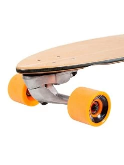 Two Bare Feet "Palma" 40in Surfskate Complete Skateboard Complete (Orange Wheels) -Surfline Shop palma orange 6 1