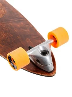Two Bare Feet "Palma" 40in Surfskate Complete Skateboard Complete (Orange Wheels) -Surfline Shop palma orange 7 1