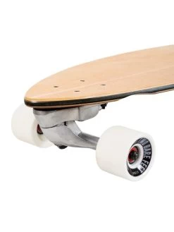 Two Bare Feet "Palma" 40in Surfskate Complete Skateboard Complete (White Wheels) -Surfline Shop palma white 6 1