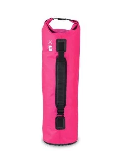 Two Bare Feet 30 Litre Waterproof Dry Bag / Inflatable Bodyboard Carry Bag (Pink) -Surfline Shop pink 30l back