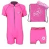 Premier Baby Swim Kit - Classic Wetsuit + Nappy Shorts + Towel + Bag (Pink) 1 Premier Baby Swim Kit - Classic Wetsuit + Nappy Shorts + Towel + Bag (Pink) -Surfline Shop pink6