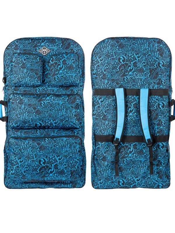 Two Bare Feet Classic Pattern Quad Bodyboard And Bag Bundle (Choice Of 33", 37", 41", 42", 44") 8 Two Bare Feet Classic Pattern Quad Bodyboard And Bag Bundle (Choice Of 33", 37", 41", 42", 44") - Image 6