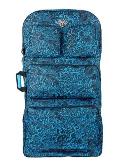 44" Quad Bodyboard Bag (Blue Classic Pattern)
