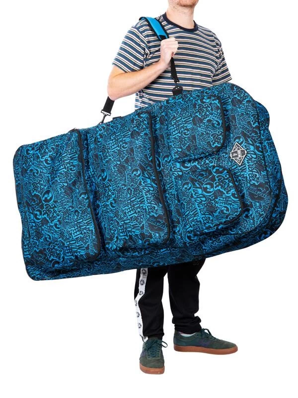 44" Quad Bodyboard Bag (Blue Classic Pattern) 6 44" Quad Bodyboard Bag (Blue Classic Pattern) - Image 4