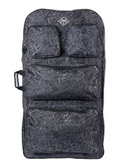 44" Quad Bodyboard Bag (Grey Classic Pattern)