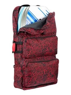 44" Quad Bodyboard Bag (Red Classic Pattern) -Surfline Shop quad bodyboard bag red 3