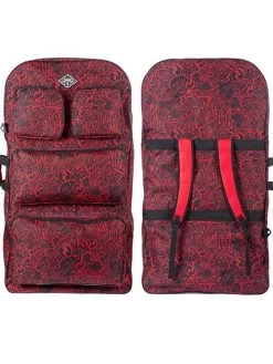 Two Bare Feet Lagoon Quad Bodyboard And Bag Bundle (Choice Of 33", 37", 41", 42", 44") 17 Two Bare Feet Lagoon Quad Bodyboard And Bag Bundle (Choice Of 33", 37", 41", 42", 44") -Surfline Shop quad red bag