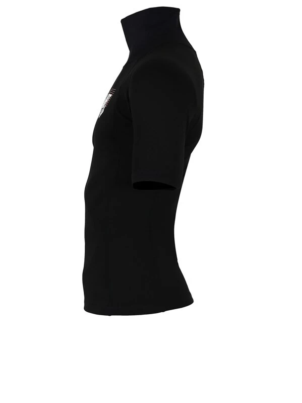 Two Bare Feet Adults Thermal Short Sleeve Rash Vest (Black) 5 Two Bare Feet Adults Thermal Short Sleeve Rash Vest (Black) - Image 3