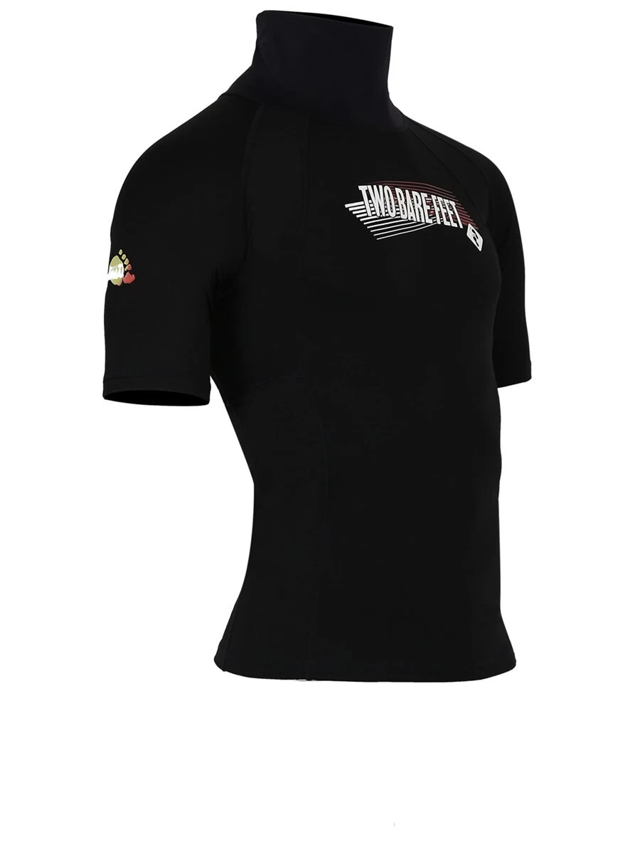 Two Bare Feet Adults Thermal Short Sleeve Rash Vest (Black) 10 Two Bare Feet Adults Thermal Short Sleeve Rash Vest (Black) - Image 8