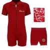 Deluxe Baby Swim Kit - Classic Wetsuit + Nappy Shorts + Towel (Red) 2 Deluxe Baby Swim Kit - Classic Wetsuit + Nappy Shorts + Towel (Red) -Surfline Shop red3