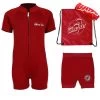 Premier Baby Swim Kit - Classic Wetsuit + Nappy Shorts + Towel + Bag (Red) -Surfline Shop red6