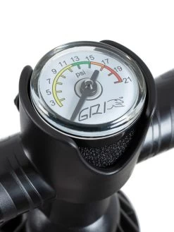 Two Bare Feet HP8 High Pressure 21psi Dual Action Hand Pump (Red) -Surfline Shop red pump 4