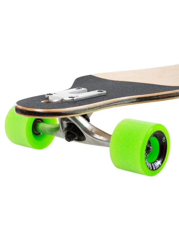 Two Bare Feet Santa Maria 42in Canadian Maple Longboard Skateboard Complete (Green Wheels) 7 Two Bare Feet Santa Maria 42in Canadian Maple Longboard Skateboard Complete (Green Wheels) - Image 5