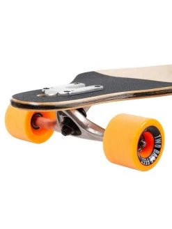 Two Bare Feet Santa Maria 42in Canadian Maple Longboard Skateboard Complete (Orange Wheels) -Surfline Shop santa maria orange 5
