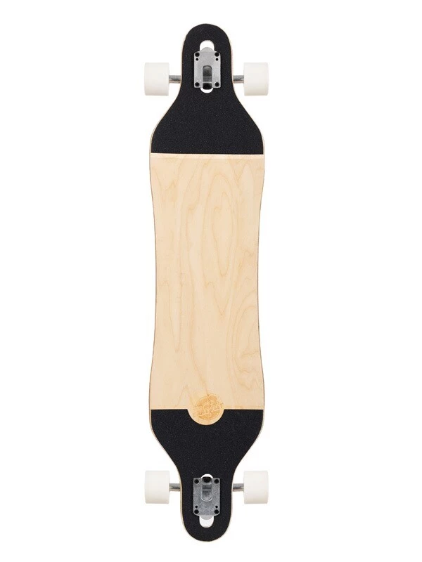 Two Bare Feet Santa Maria 42in Canadian Maple Longboard Skateboard Complete (White Wheels) 4 Two Bare Feet Santa Maria 42in Canadian Maple Longboard Skateboard Complete (White Wheels) - Image 2