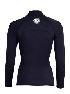 Two Bare Feet Womens Silicone Print Series Full Zip 2.5mm Wetsuit Jacket (Black/Mint) -Surfline Shop silicone series jacket mint 5