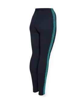 Two Bare Feet Womens Silicone Print Series 2.5mm Neoprene Wetsuit Pants (Black/Mint) -Surfline Shop silicone series mint 6