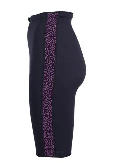 Two Bare Feet Womens Silicone Print Series 2.5mm Neoprene Wetsuit Shorts (Black/Raspberry) -Surfline Shop silicone series raspberry 3 1