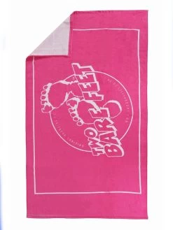 Deluxe Baby Swim Kit - Classic Wetsuit + Nappy Shorts + Towel (Pink) -Surfline Shop swim towel pink 3