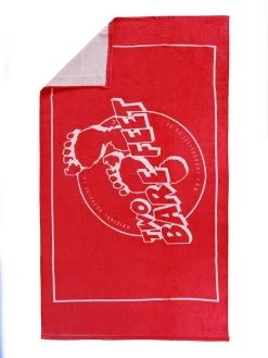 Essentials Baby Swim Kit - Classic Wetsuit + Towel + Bag (Red) 10 Essentials Baby Swim Kit - Classic Wetsuit + Towel + Bag (Red) -Surfline Shop swim towel red