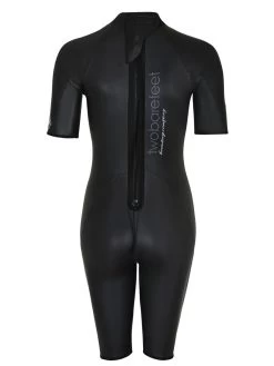 Two Bare Feet T3 Shorty Womens Triathlon Wetsuit (Black / Pink) -Surfline Shop t3 shorty womens black.pink 5