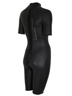 Two Bare Feet T3 Shorty Womens Triathlon Wetsuit (Black / Pink) -Surfline Shop t3 shorty womens black.pink 6