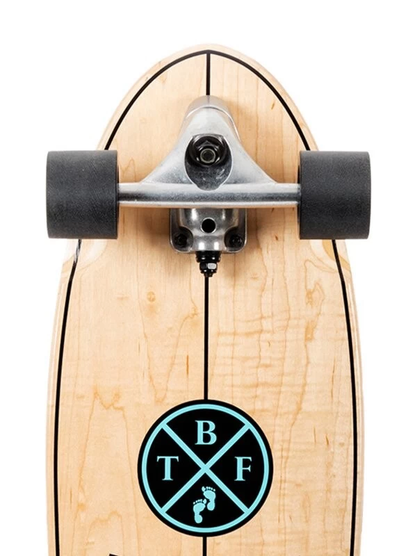 Two Bare Feet 'Trajectory' 31" Surfskate Complete Skateboard 4 Two Bare Feet 'Trajectory' 31" Surfskate Complete Skateboard - Image 2