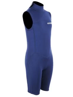 Two Bare Feet Thunderclap 2.5mm Junior Sleeveless Shorty Wetsuit (Navy) 17 Two Bare Feet Thunderclap 2.5mm Junior Sleeveless Shorty Wetsuit (Navy) -Surfline Shop thunderclap junior sleeveless shorty navy 8
