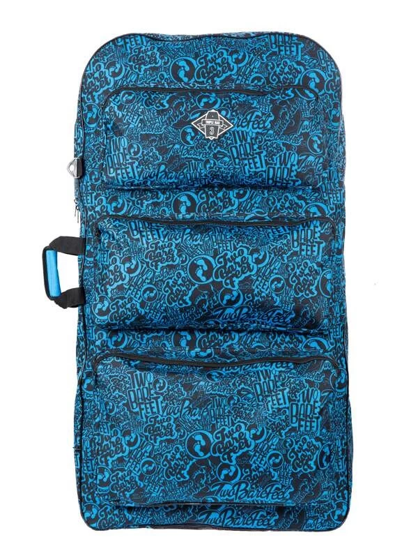 44" Triple Bodyboard Bag (Blue Classic Pattern) 3 44" Triple Bodyboard Bag (Blue Classic Pattern)
