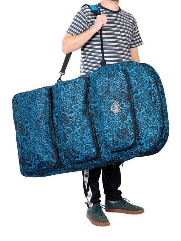 44" Triple Bodyboard Bag (Blue Classic Pattern) 6 44" Triple Bodyboard Bag (Blue Classic Pattern) - Image 4