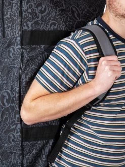 44" Triple Bodyboard Bag (Grey Classic Pattern) 11 44" Triple Bodyboard Bag (Grey Classic Pattern) -Surfline Shop triple bodyboard bag grey 5