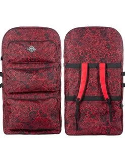 Two Bare Feet Space Triple Bodyboard And Bag Bundle (Choice Of 33", 37", 41", 42", 44") 15 Two Bare Feet Space Triple Bodyboard And Bag Bundle (Choice Of 33", 37", 41", 42", 44") -Surfline Shop triple red bag 2