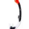 Two Bare Feet Dry Top Silicone Snorkel (Black) 2 Two Bare Feet Dry Top Silicone Snorkel (Black) -Surfline Shop two bare feet dry top black