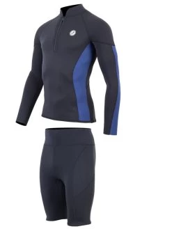 Two Bare Feet Perspective Half Zip 2.5mm Wetsuit Jacket & Shorts Set (Black/Blue) 12 Two Bare Feet Perspective Half Zip 2.5mm Wetsuit Jacket & Shorts Set (Black/Blue) -Surfline Shop u1y1bg 6